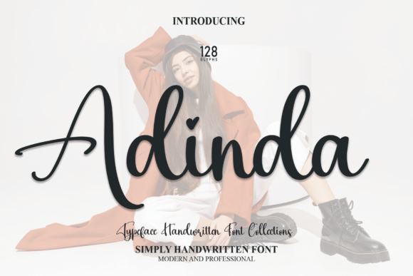 Adinda: The Handwritten Script for Authentic Branding