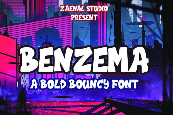 Benzema: A Bold Graffiti Font for Modern Creators