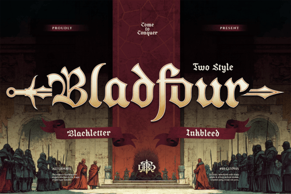 Bladfour: Commanding Attention in Dark Fantasy Design