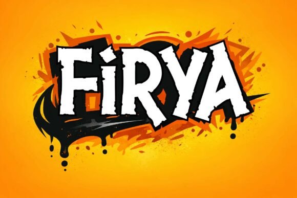 Firya: A Gothic-Crafted Font for Bold Visual Statements