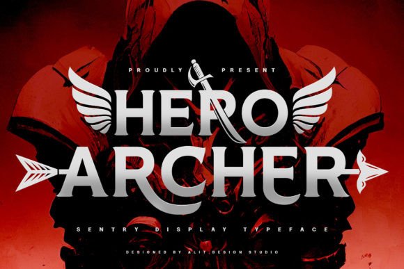Hero Archer: Command Attention with a Bold Typeface