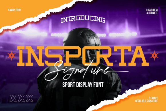 Insporta Signature: A Typeface for the Win