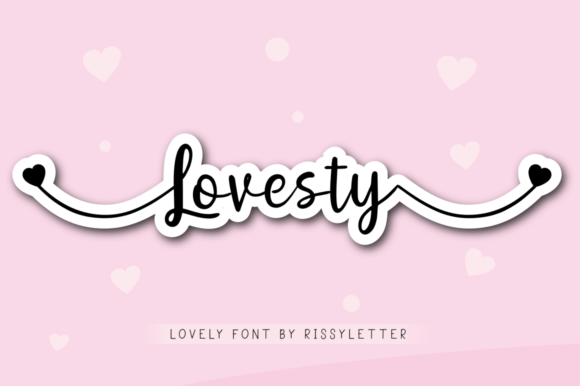 Lovesty: The Handwritten Font for Authentic Branding