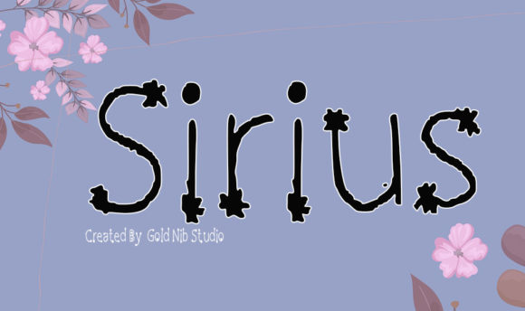 Sirius: A Sweet Handwritten Font for Charming Designs