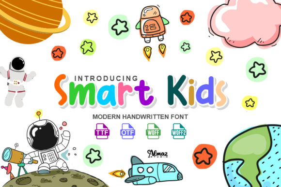 Smart Kids: A Handwritten Font with Professional Polish