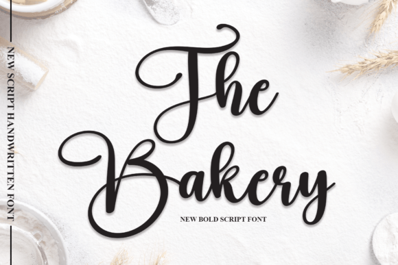 The Bakery: A Bold Display Font for Sports & Action Designs