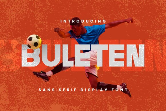 Unleash Energy: The Buleten Font for Modern Design