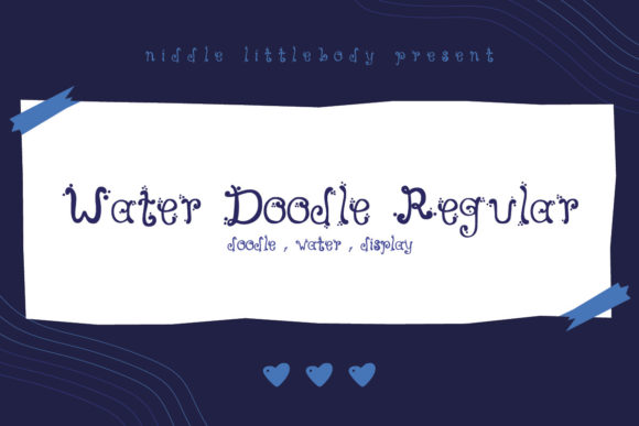 Water Doodle: A Handwritten Font for Authentic Branding