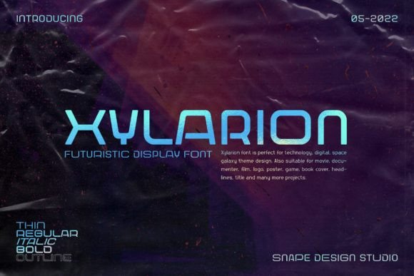 Xylarion: A Sans Serif for the Digital Frontier